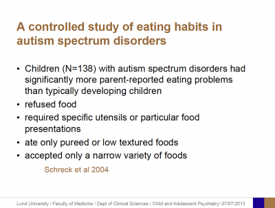 Why Autism Spectrum Disorders Are Under >> Eating Problems In Childhood And The Overlap With The Autism Why Autism Spectrum Disorders Are Under >> Eating Problems In Childhood And The Overlap With The Autism